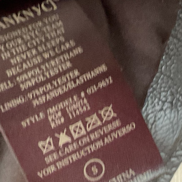 BlankNYC Black Moto Semi fitted Vegan Leather Jacket - Picture 13 of 14